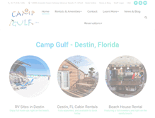 Tablet Screenshot of campgulf.com